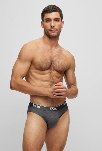 Набiр трусiв BOSS Mens 3-pack Classic Regular Fit Stretch Briefs 8409 фото