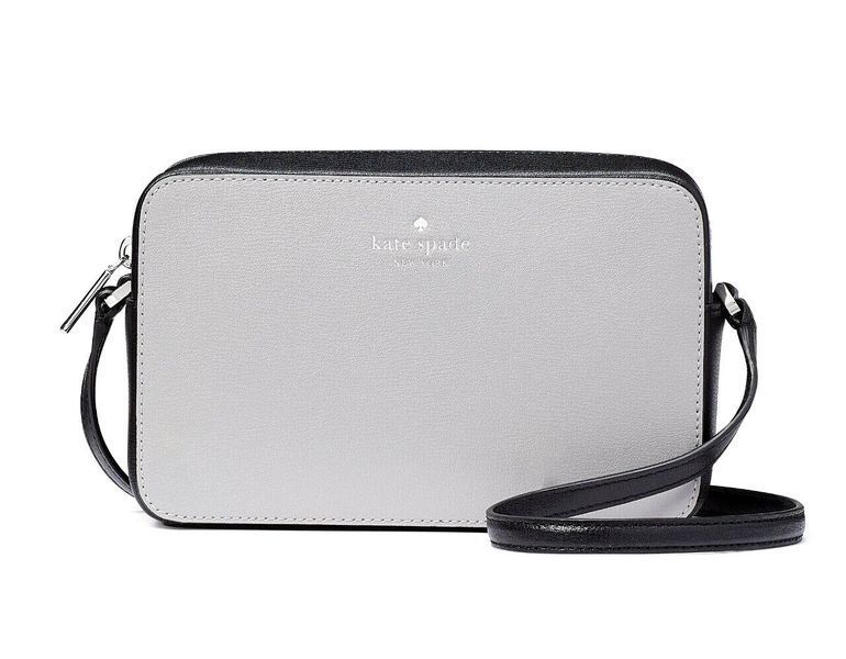 Сумка Kate Spade чорно-сiра Sienna Crossbody Nimbus Grey Multi 8192 фото