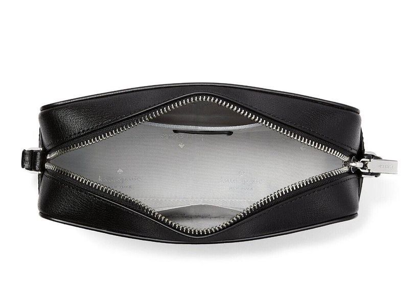Сумка Kate Spade чорно-сiра Sienna Crossbody Nimbus Grey Multi 8192 фото
