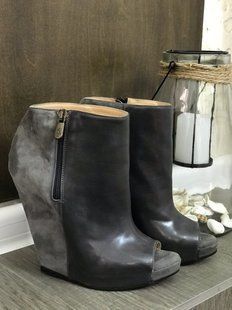 Серые ботильоны 6 Taboo 849 фото