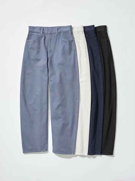 Брюки Uniqlo U синие под джинс Curve Trousers (Denim) 79821 фото