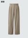 Брюки UNIQLO U чорні Pleated Wide Trousers 8542 фото 3