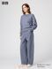Брюки Uniqlo U синие под джинс Curve Trousers (Denim) 79821 фото 1