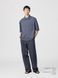 Футболка-поло Uniqlo темно-сiра AIRism Cotton Polo Shirt  7403 фото 2