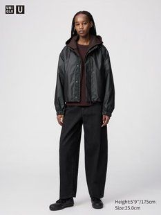 Брюки Uniqlo U чорнi пiд джинс Curve Trousers (Denim) 79831 фото