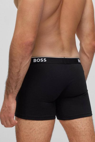 Набір трусів BOSS Men's Stretch Cotton Boxer Briefs 3 Pack 8408 фото