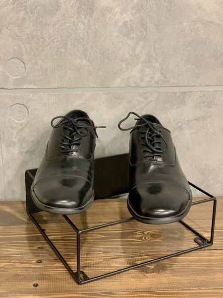 Черные кожаные туфли Calvin Klein 1861 фото