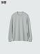 Лонгслів UniqloU зелений AIRism Cotton T-Shirt | Long Sleeve 829611 фото 1