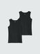 Набiр майок Uniqlo чорних Cotton Inner Tank Top | 2 Pack 84241 фото 2