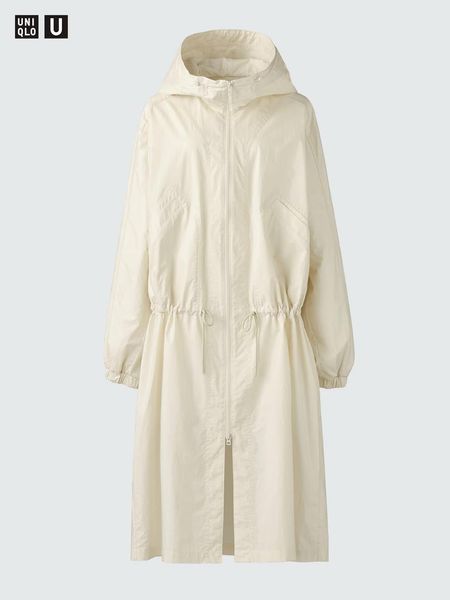 Пальто Uniqlo U черное Cotton Hooded Coat 7615 фото