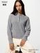 Джемпер Uniqlo+COMPTOIR DES COTONNIERS сірий Wool Blend Polo Jumper 80151 фото 1