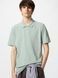 Футболка-поло Uniqlo светло-зеленая AIRism Cotton Piqu&eacute; Polo Shirt 85181 фото 1