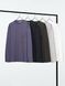 Лонгслiв Uniqlo U темно-сірий Cotton Crew Neck T-shirt Long Sleeve 7905 фото 2