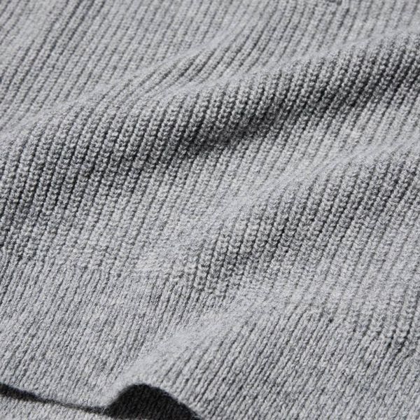 Джемпер Uniqlo+COMPTOIR DES COTONNIERS сірий Wool Blend Polo Jumper 80151 фото