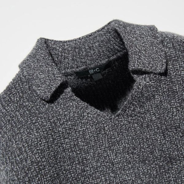 Джемпер Uniqlo:C сiрий Polo Jumper 7029 фото
