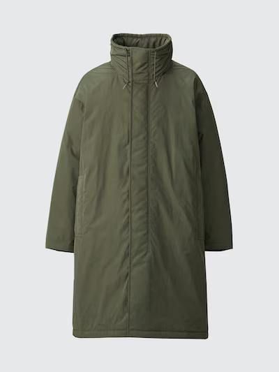 Пальто Uniqlo:C оливкове Hooded Coat  708711 фото