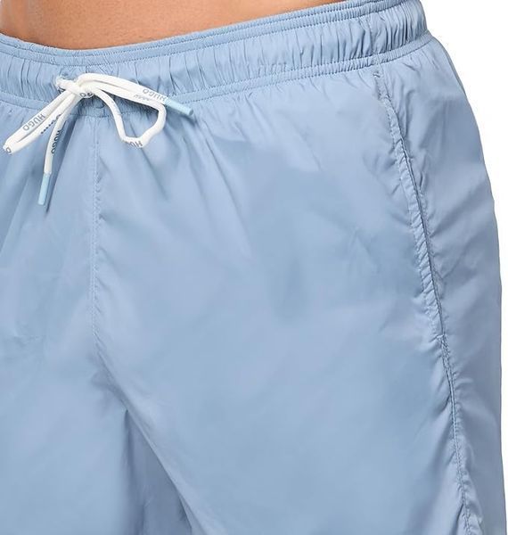 Пляжнi шорти HUGO свiтло-блакитнi Haiti Quick Dry Swim Trunks 8444 фото