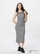 Платье Uniqlo черно-белое Ribbed Bra Dress  75971 фото 1