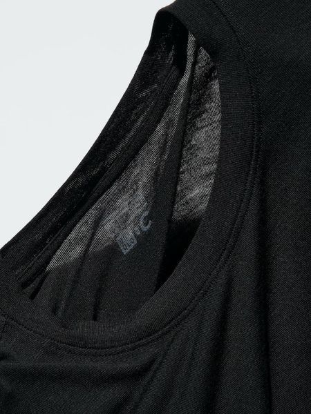 Лонгслiв Uniqlo:С бежевий HEATTECH Extra Warm Cashmere Blend T-Shirt 826711 фото
