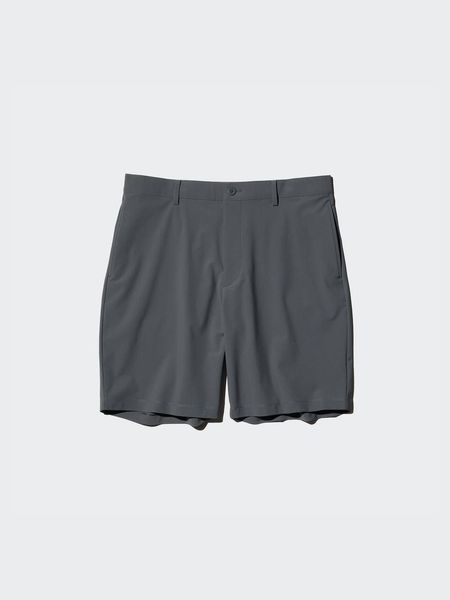 Шорты Uniqlo черные Ultra Stretch Shorts | 8.5" 7942 фото