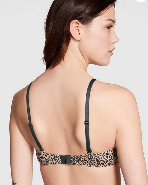Бюстгалтер Pink by Victoria's Secret леопардовий Wear Everywhere&trade; Push-Up Bra 8117 фото