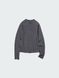 Джемпер Uniqlo темно-зелений 3D Knit Seamless 100% Merino Ribbed Crew Neck Jumper 8141 фото 2