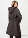 Пальто Uniqlo темно-зеленое PUFFTECH Relaxed Long Coat 8086 фото 3