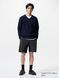 Шорты Uniqlo черные Ultra Stretch Shorts | 8.5" 7942 фото 1