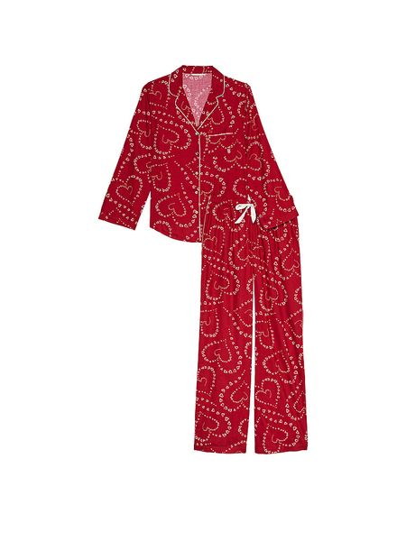 Піжама Victoria's Secret Flannel Long Pajama Set 6701 фото