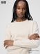Светр Uniqlo U світлий Double Faced Knit Crew Neck Jumper 8044 фото 1