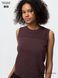 Топ Uniqlo коричневий Cotton Sweater | Sleeveless 8367 фото 1