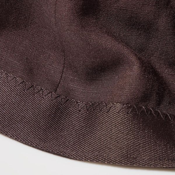Бейсболка Uniqlo черная Adjustable Linen Blend Cap 8538 фото