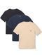 Футболка Boss бежева Classic Logo Cotton T-Shirt 84911 фото