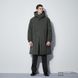 Пальто UNIQLO+ ENGINEERED GARMENTS оливковое стеганное из серии HEATTECH 6847 фото 1