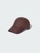 Бейсболка Uniqlo коричневая Adjustable Linen Blend Cap 8539 фото 1