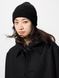 Шапка Uniqlo чорна HEATTECH Ribbed Beanie  8235 фото 3