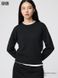 Светр Uniqlo U чорний Double Faced Knit Crew Neck Jumper 8045 фото 1