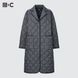 Пальто Uniqlo:C сіре WARM PADDED OVERSIZED COAT 6494 фото 5