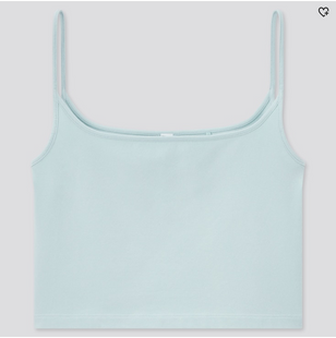 Майка камисоль Uniqlo светло-голубая 5819 фото