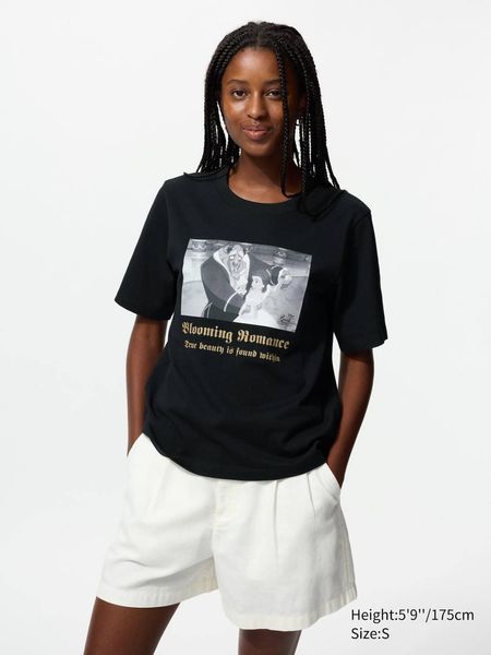Футболка Uniqlo черная MAGIC FOR ALL Timeless UT Graphic T-Shirt 786611 фото