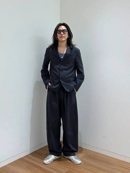 Пиджак Uniqlo U черный Tailored Jacket 8580 фото