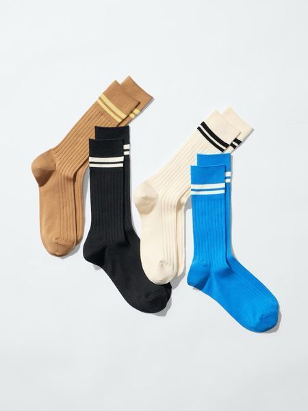 Шкарпетки Uniqlo+F.RISSO коричневі 8627 фото