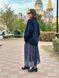 Куртка Uniqlo:C темно-синя oversized 6455 фото 3