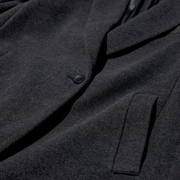 Пальто Uniqlo:C сіре довге Long Coat 8225 фото