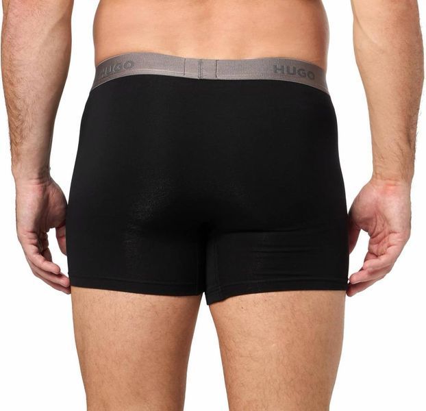 Набор трусов HUGO Men's 3-pack Metallic Boxer Brief Gift Set 84131 фото