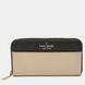 Гаманець Kate Spade чорно-бежевий Staci Large Continental Wallet 8193 фото 1