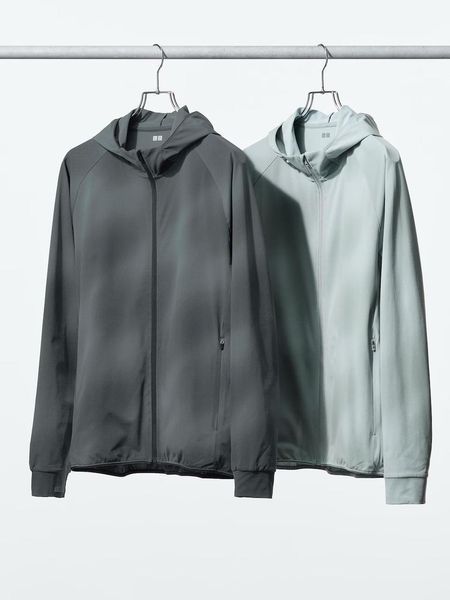 Худі Uniqlo ciра DRY-EX UV Protection Full-Zip Hoodie | Print  8523 фото