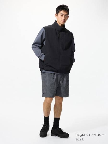 Шорти Uniqlo сірі Geared Shorts 7582111 фото