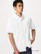 Футболка-поло Uniqlo бiла AIRism Cotton Piqu&eacute; Polo Shirt (Full Open) 8441 фото 1