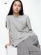 Футболка Uniqlo+Cecilie Bahnsen сіра Frill T-Shirt 85991 фото 1